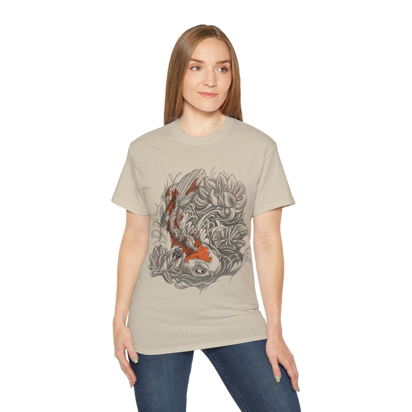 Mens Vintage Fish Tee