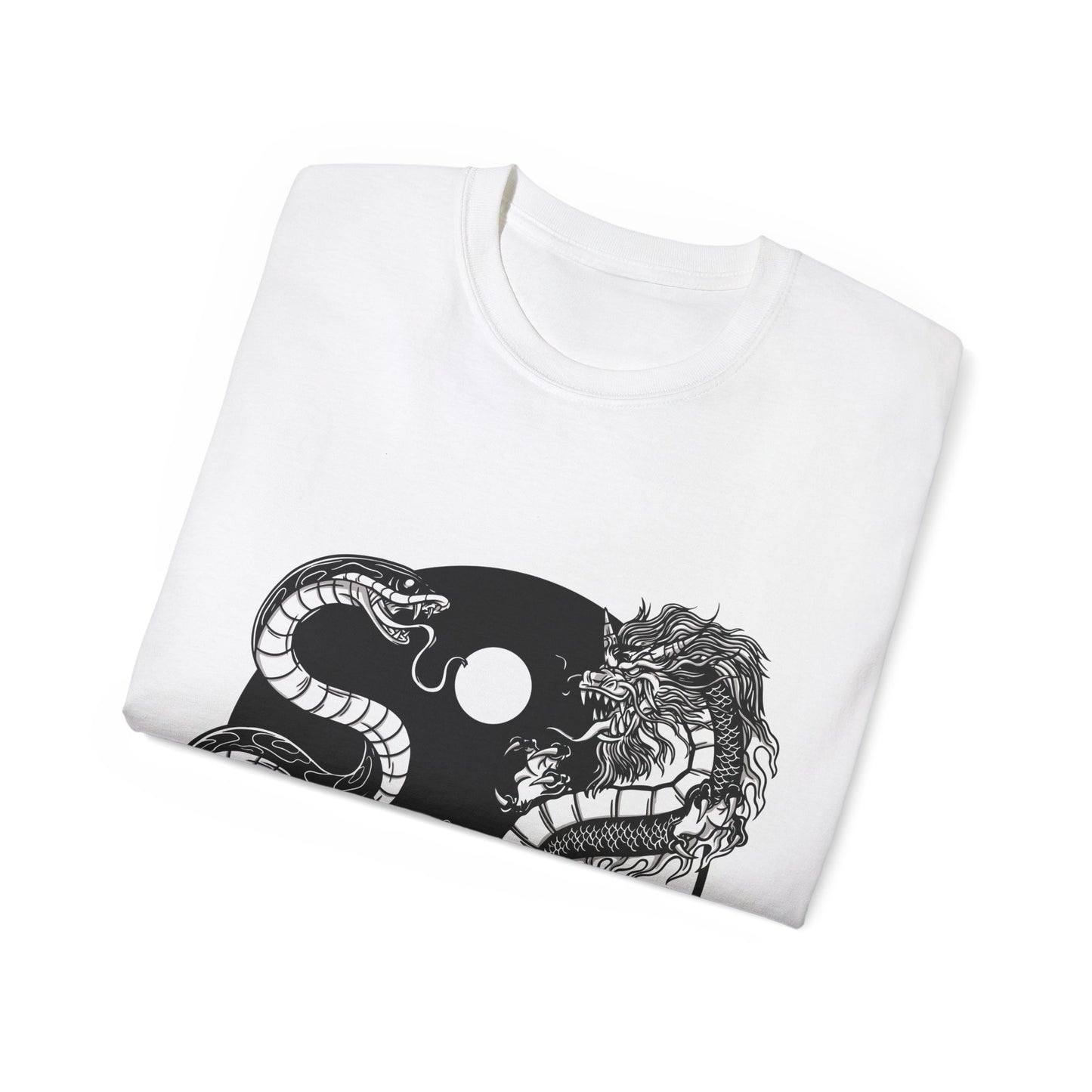 Womens Yin Yang Dragon Tee