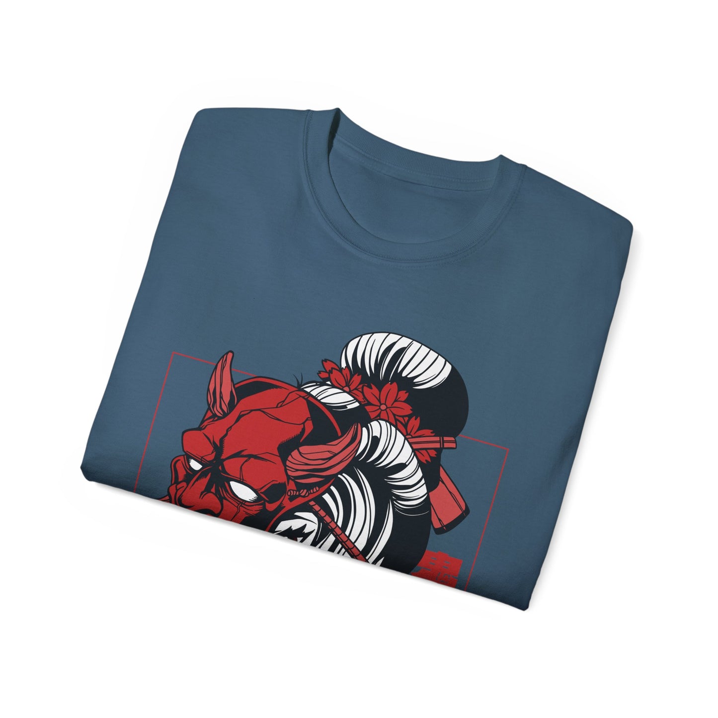 Mens Demon Mask Girl Tee