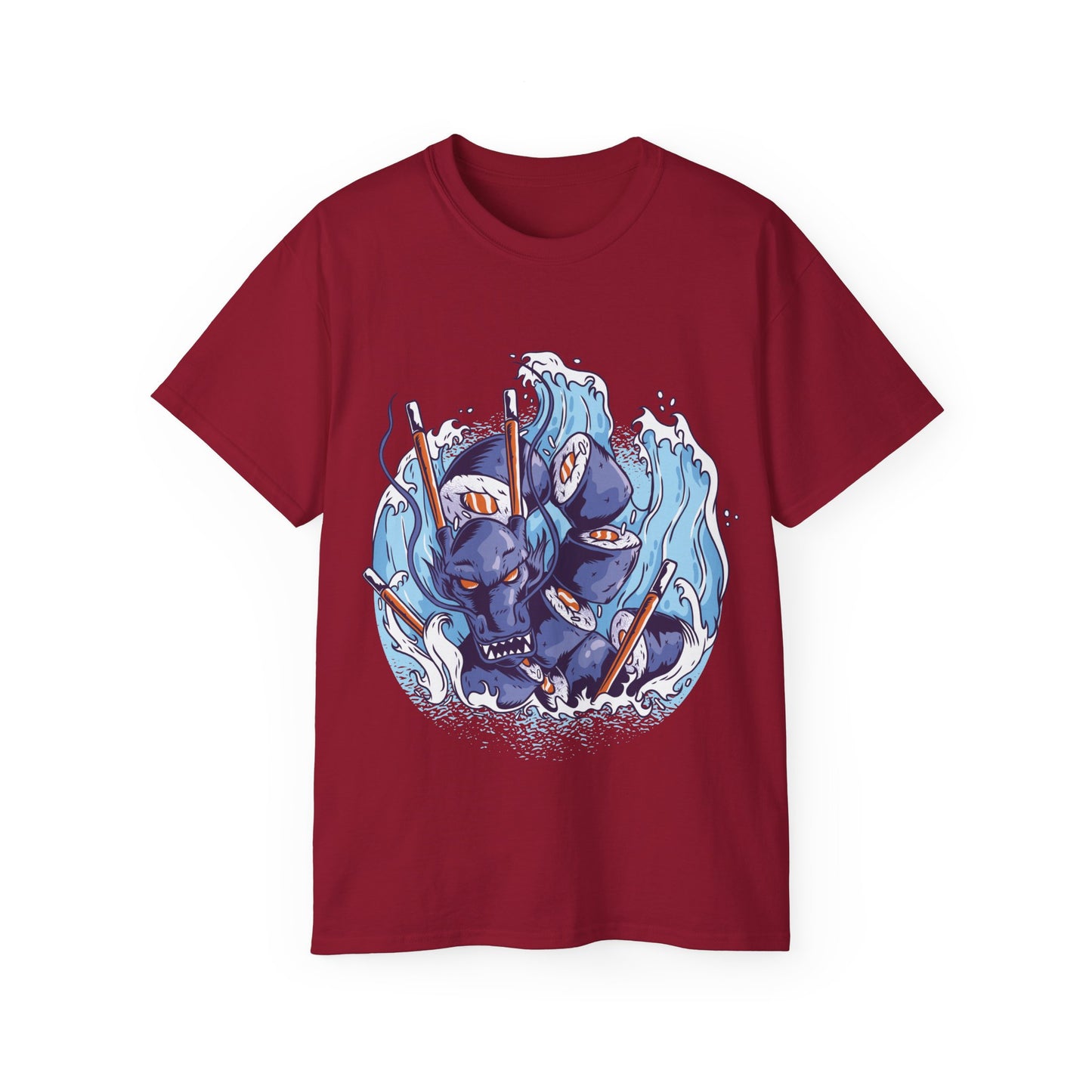 Womens Sushi Dragon Tee 2