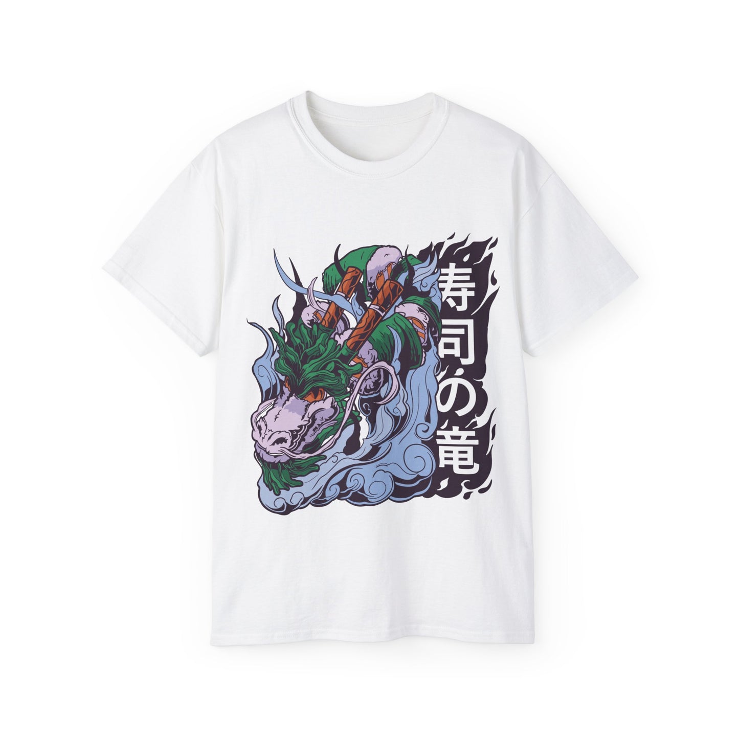 Womens Sushi Dragon Tee 3