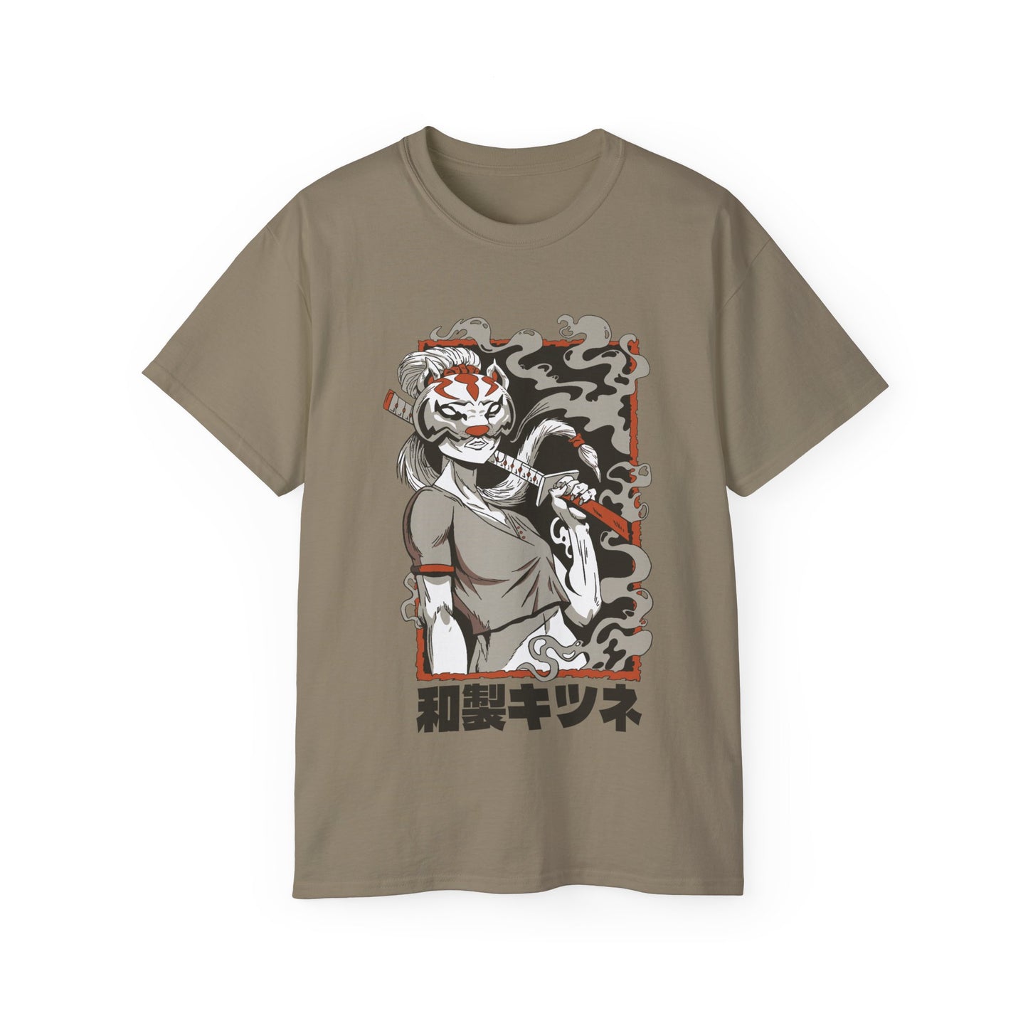 Womens Samurai Mask Girl Tee