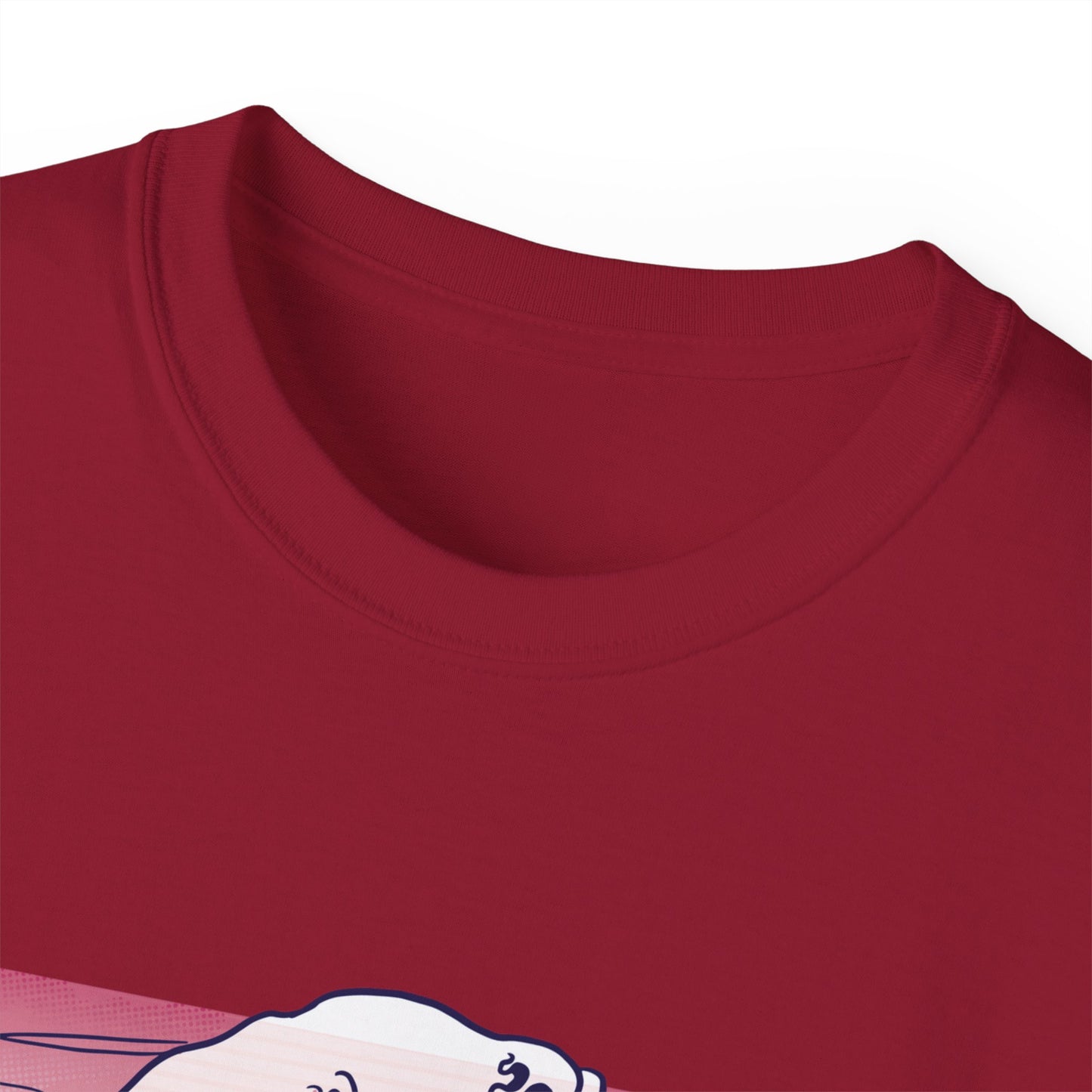 Womens Vaporwave Surfing Axolotl Tee