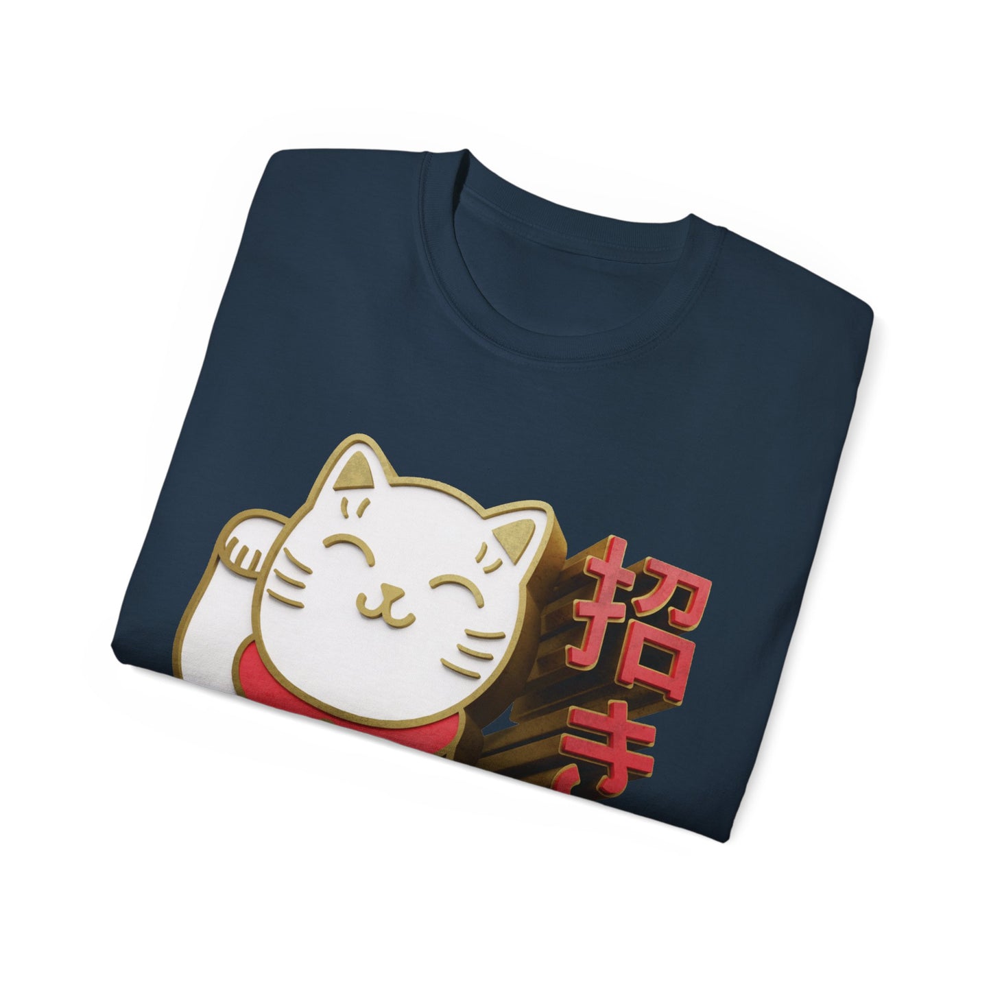 Womens Maneki Neko 3D Tee