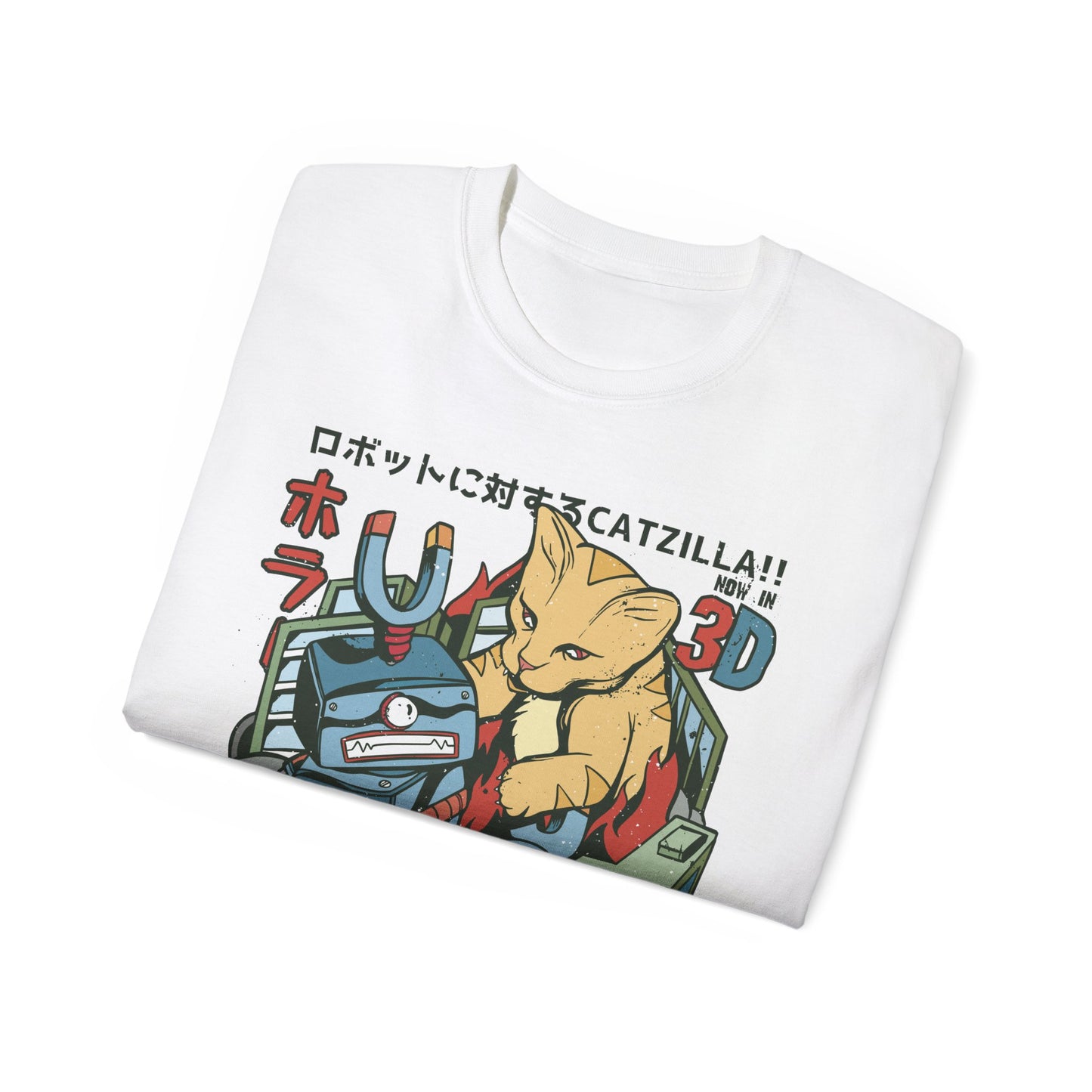 Womens Godzilla Cat Tee