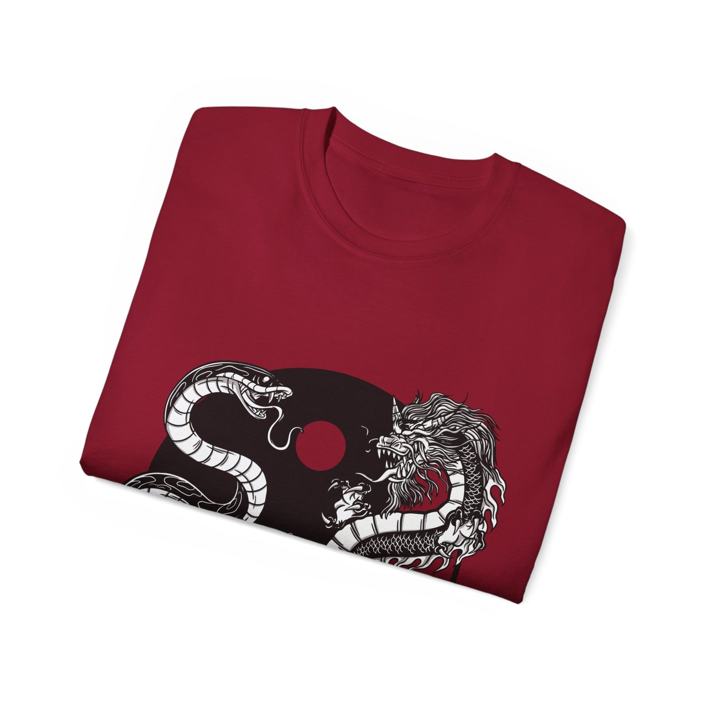 Womens Yin Yang Dragon Tee