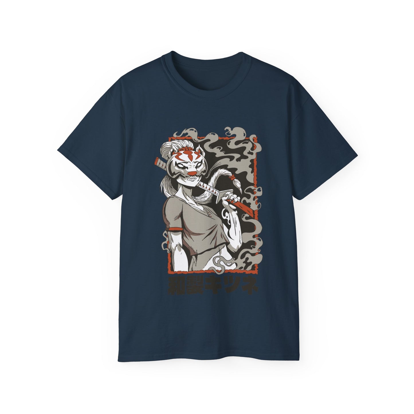 Womens Samurai Mask Girl Tee
