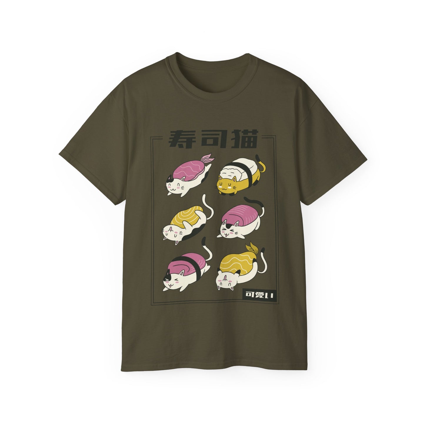 Womens Sushi Cats Tee