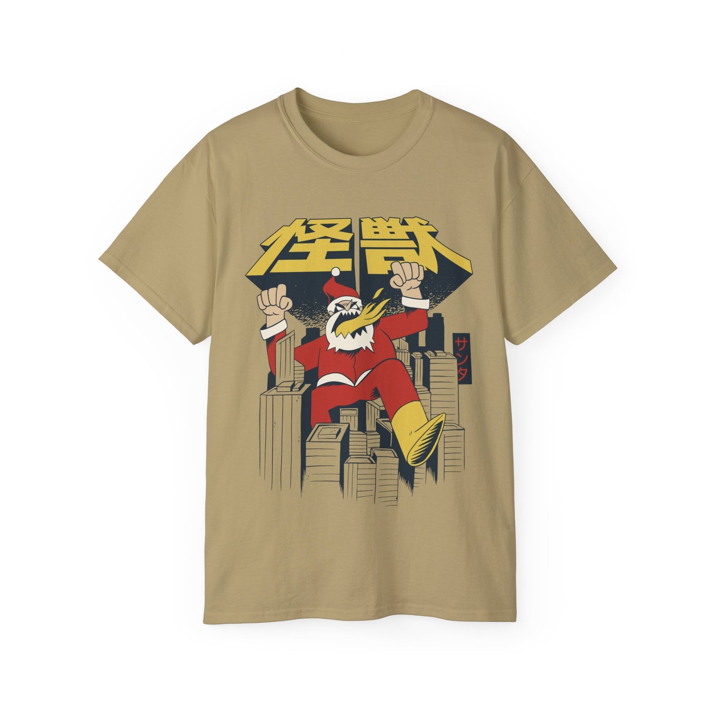 Womens Santa Kaiju Tee