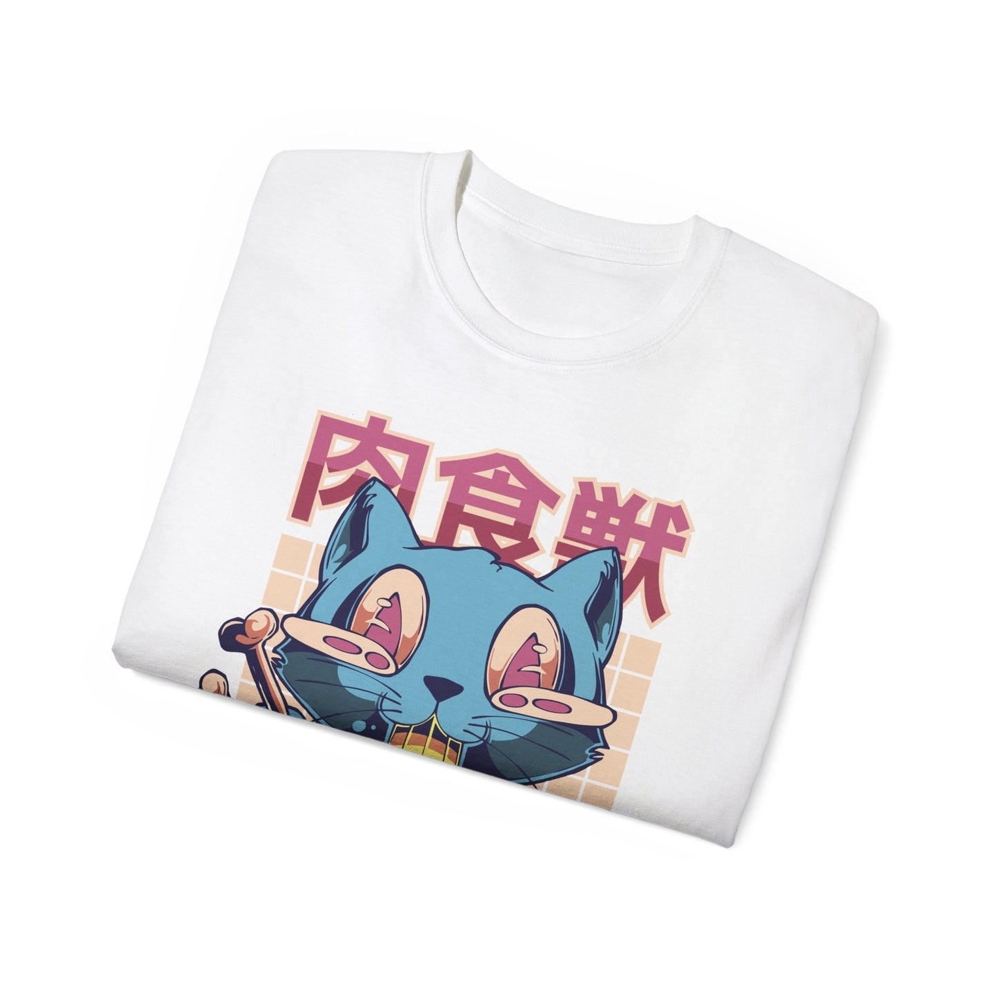 Womens Happy Cat Ramen Tee
