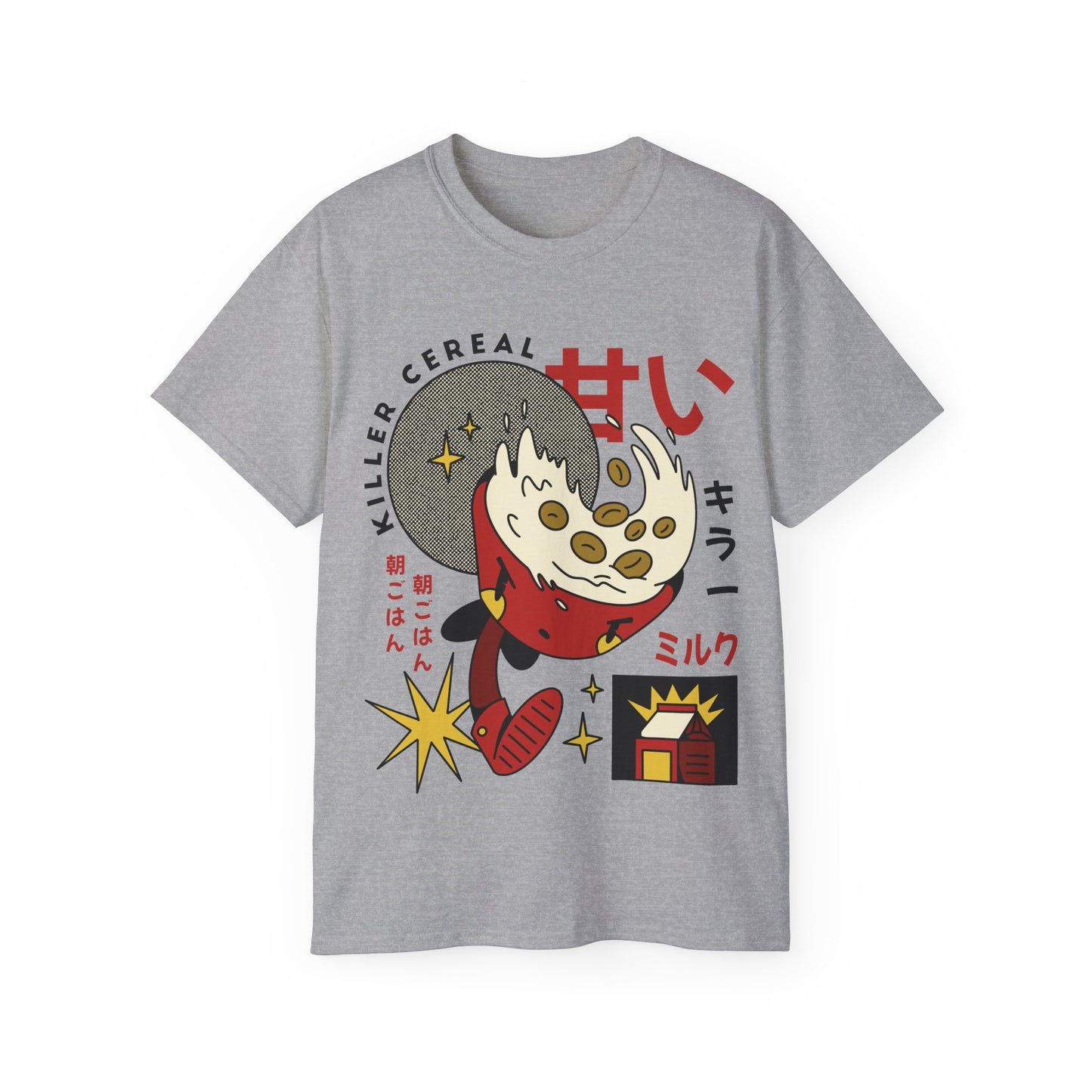 Womens Cartoon Cereal Killer Tee
