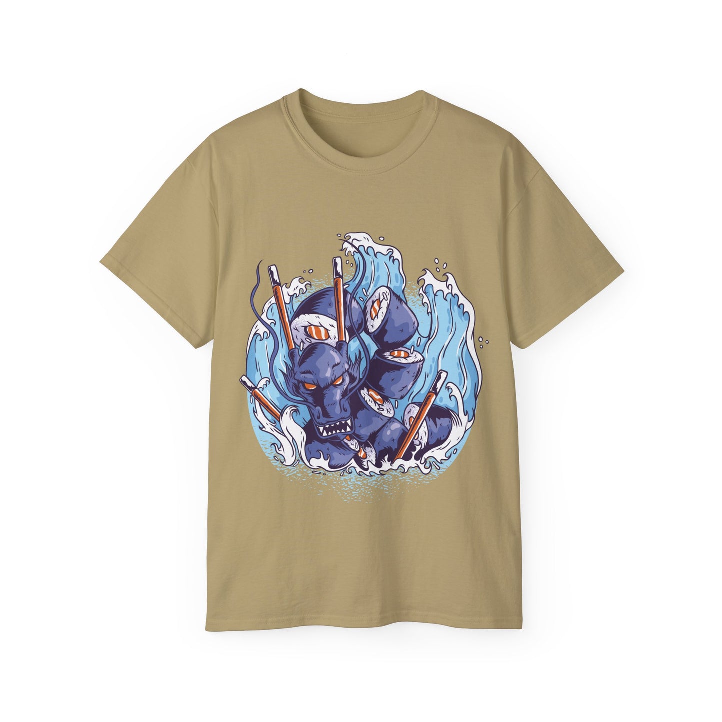 Womens Sushi Dragon Tee 2