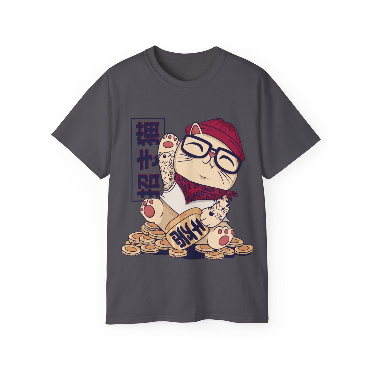 Womens Cool Maneki Neko Tee