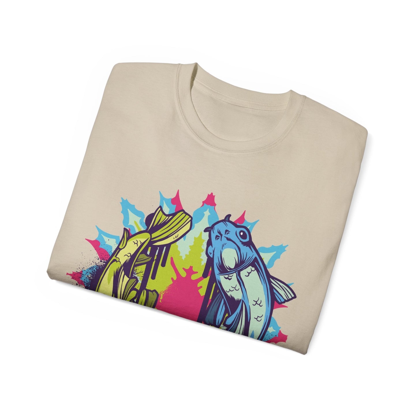 Womens Koi Colorful Tee
