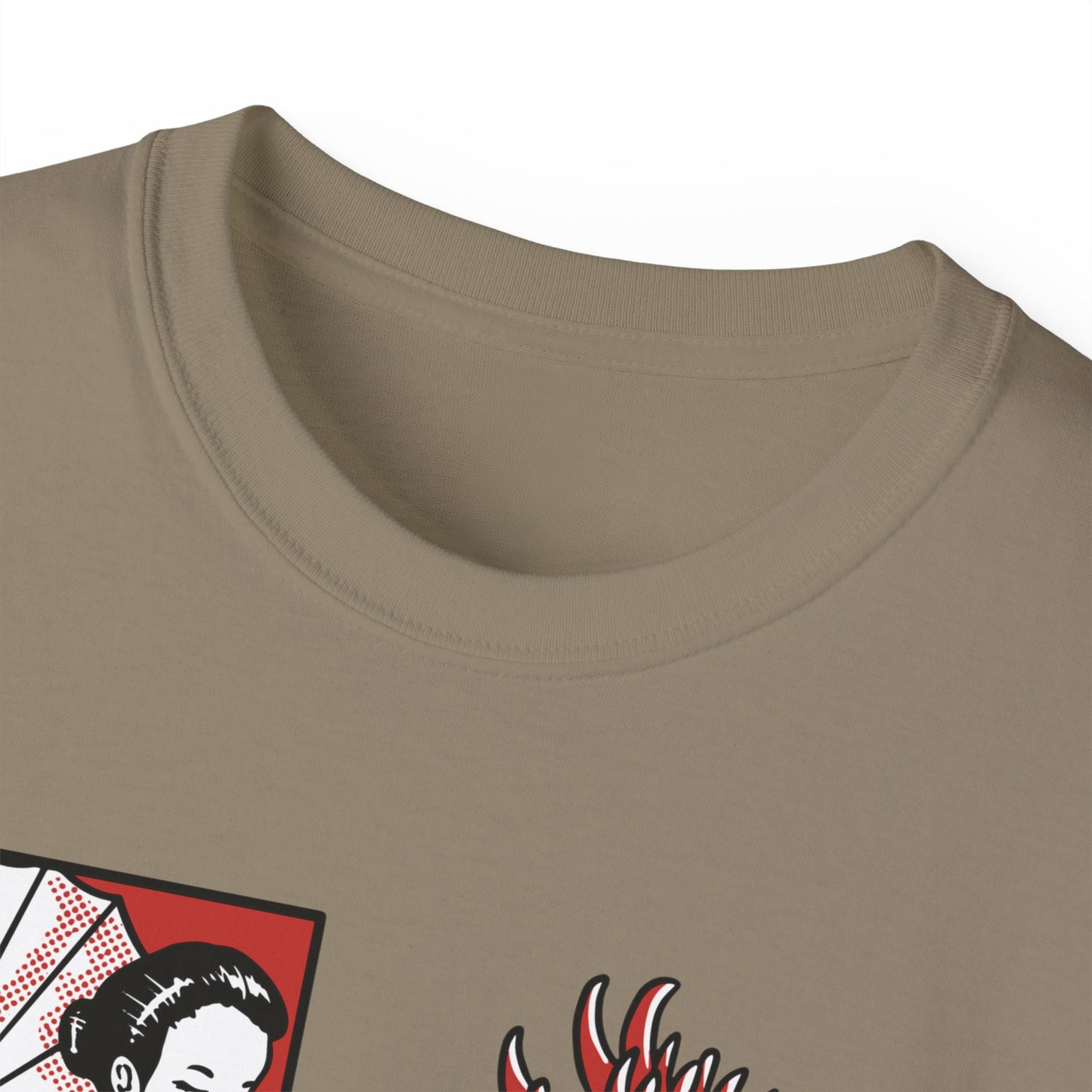 Womens Comic Geisha Tee