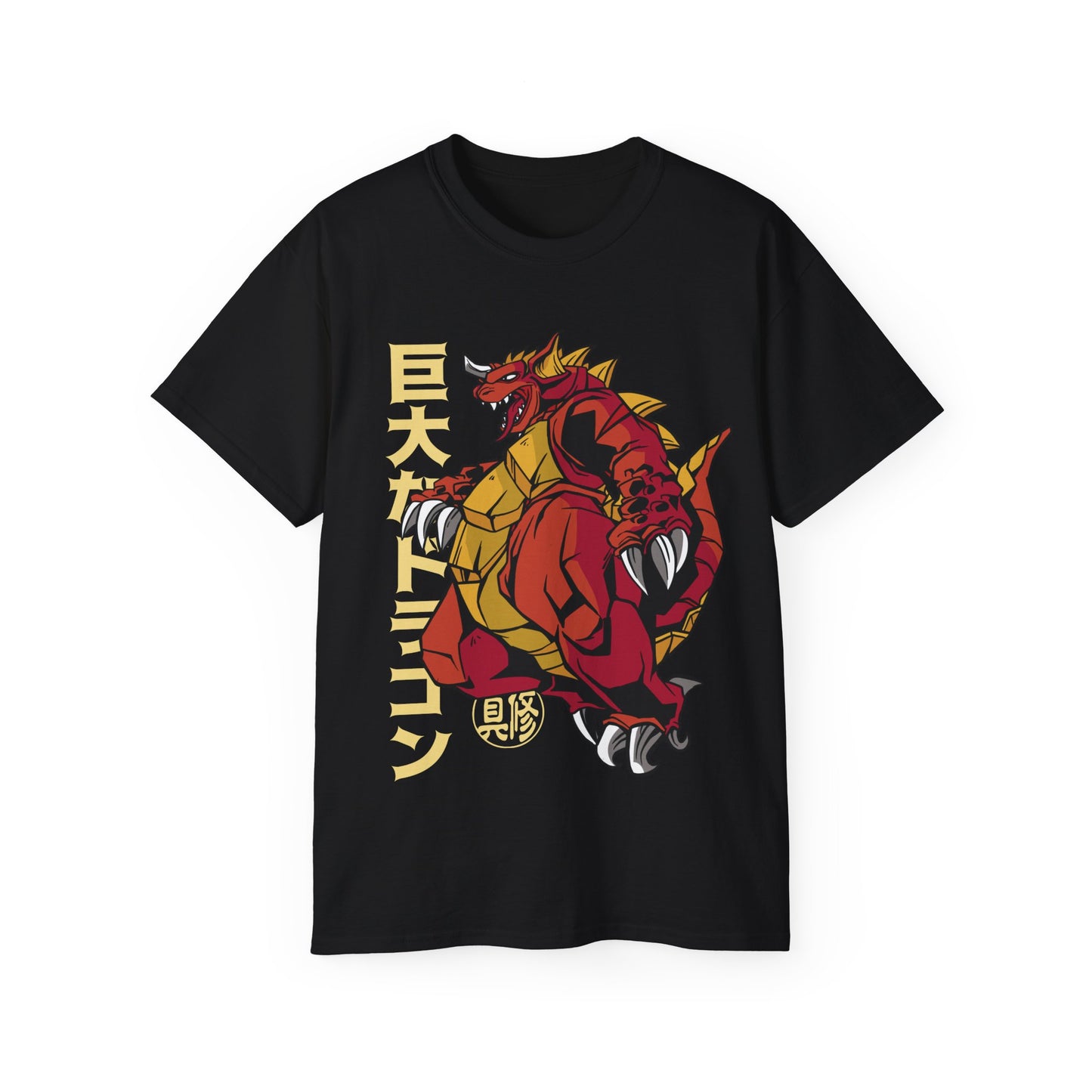 Womens Red Godzilla Tee