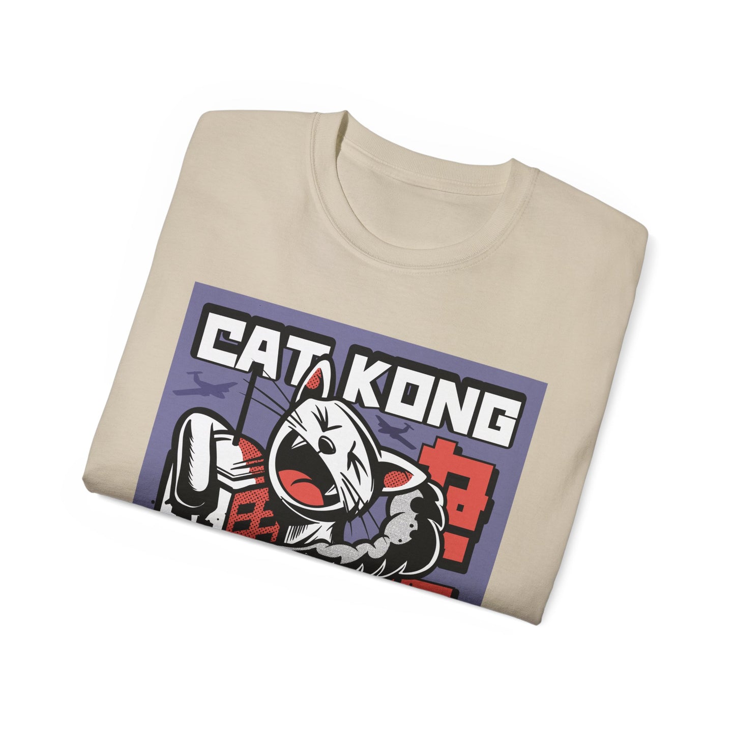 Womens Cat Kong Tee