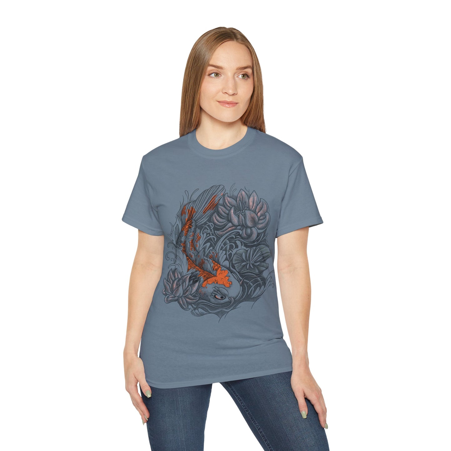 Mens Vintage Fish Tee