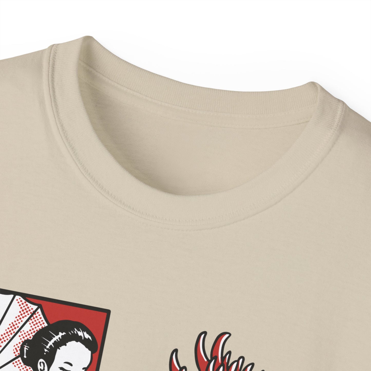 Womens Comic Geisha Tee
