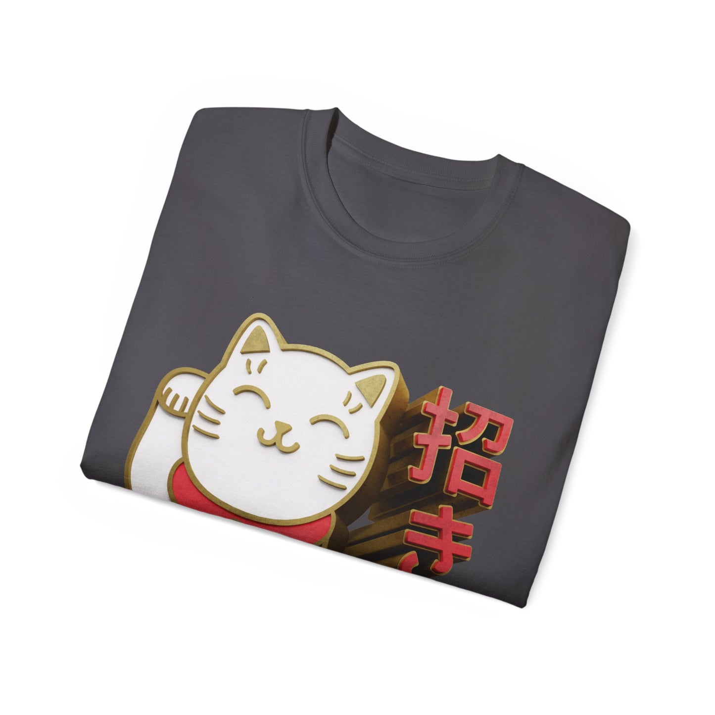 Womens Maneki Neko 3D Tee