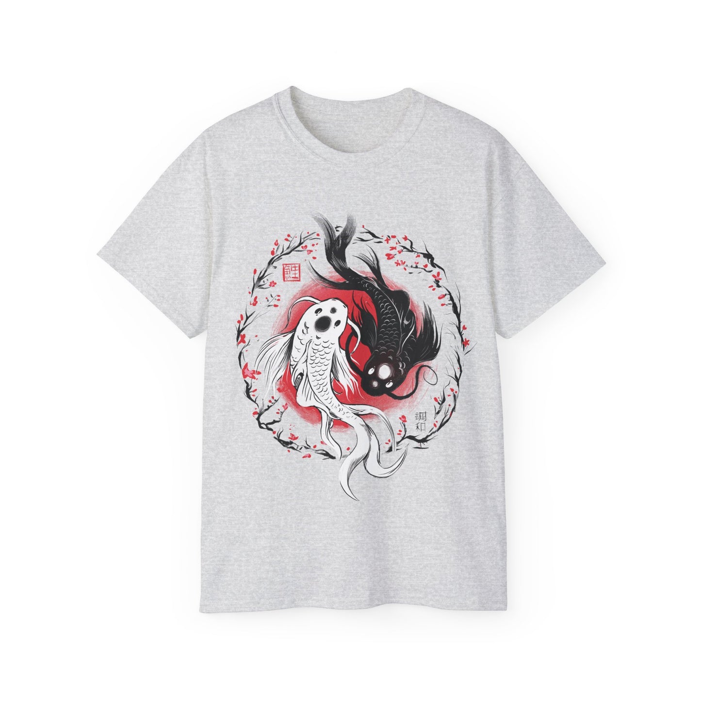 Womens Koi Yin Yang Tee