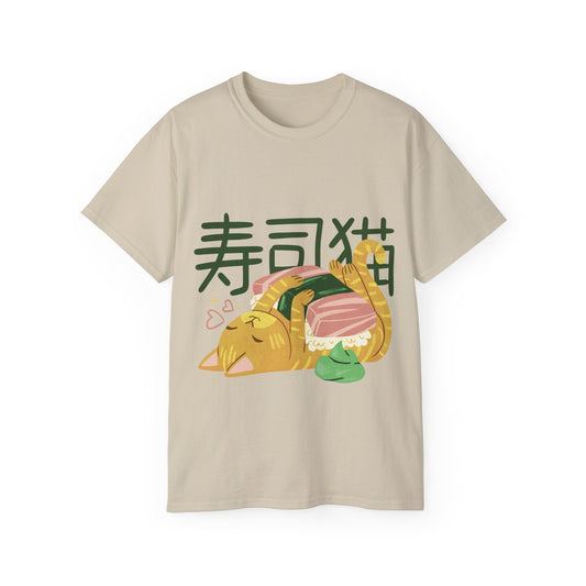 Womens Sushi Cat Tee