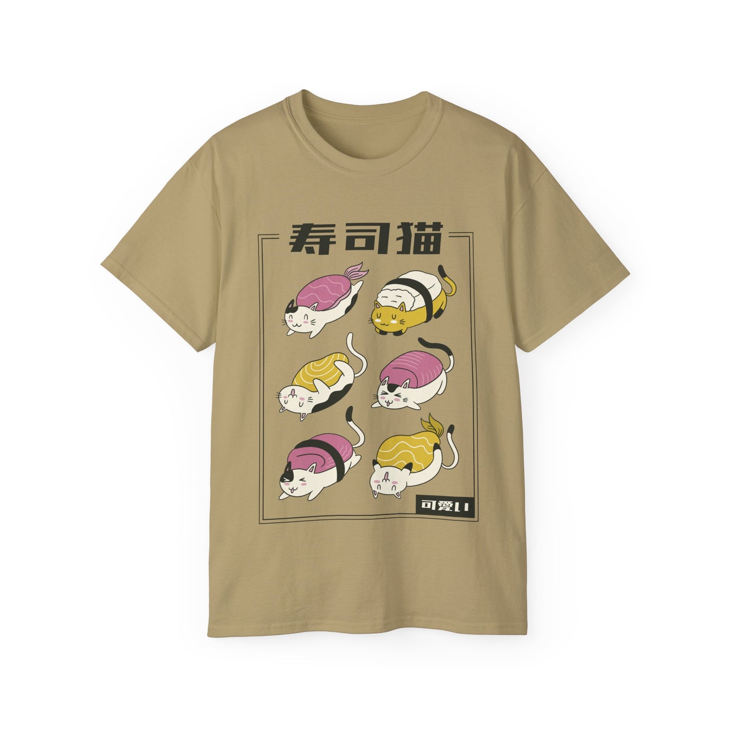 Womens Sushi Cats Tee