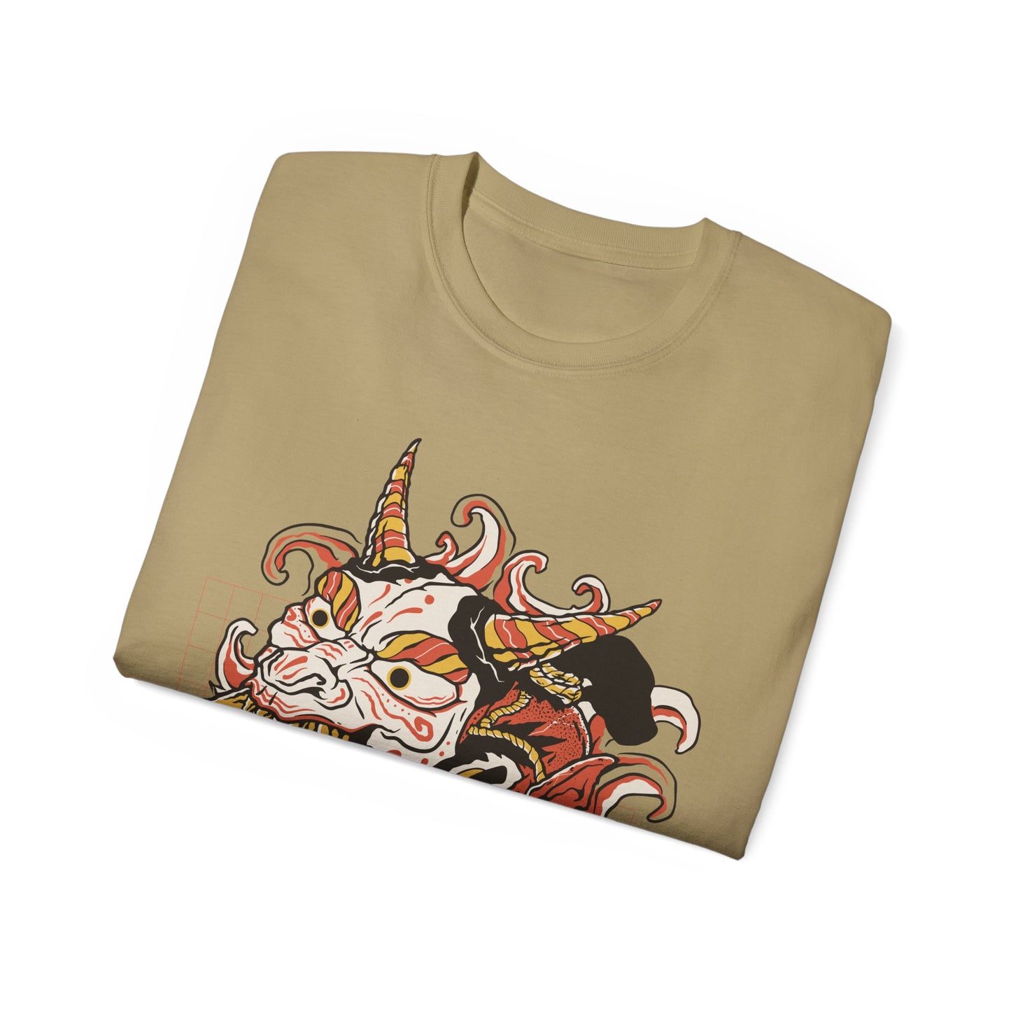 Mens Oni Skull Demon Tee