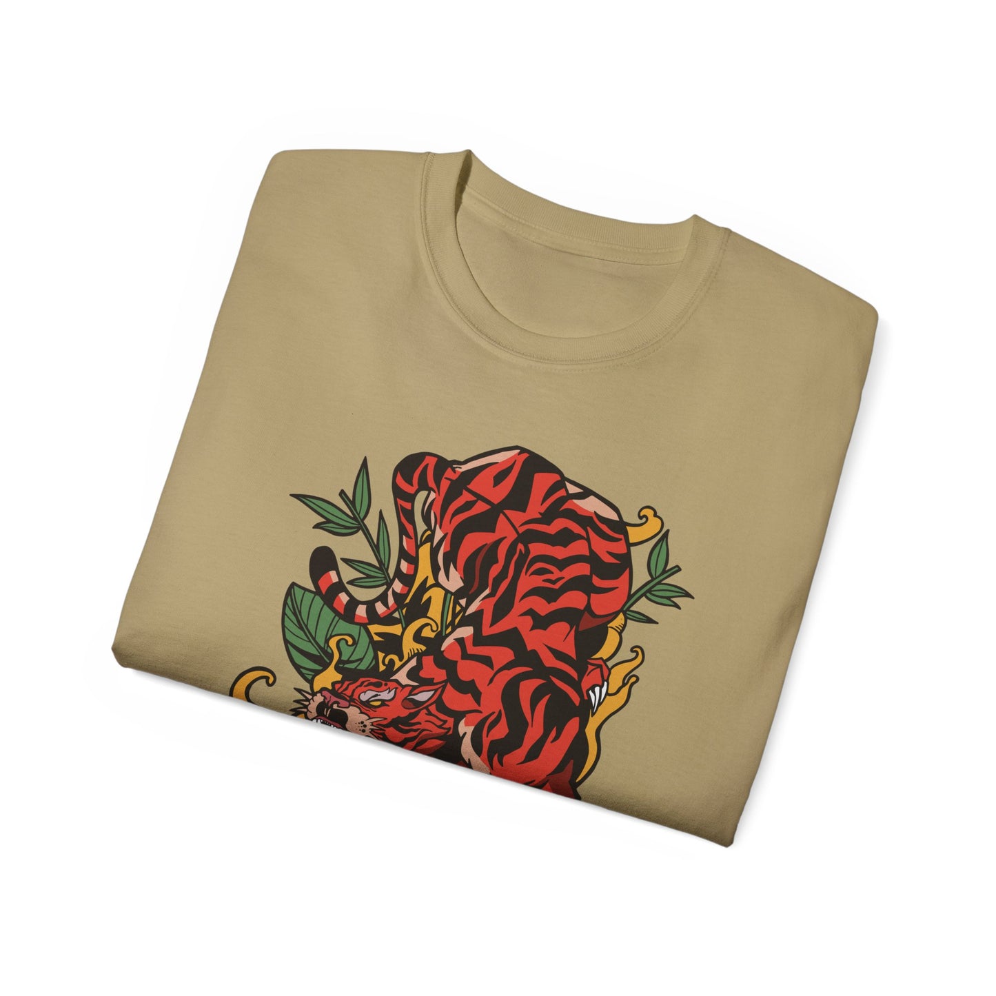 Womens Vintage Tiger Tee