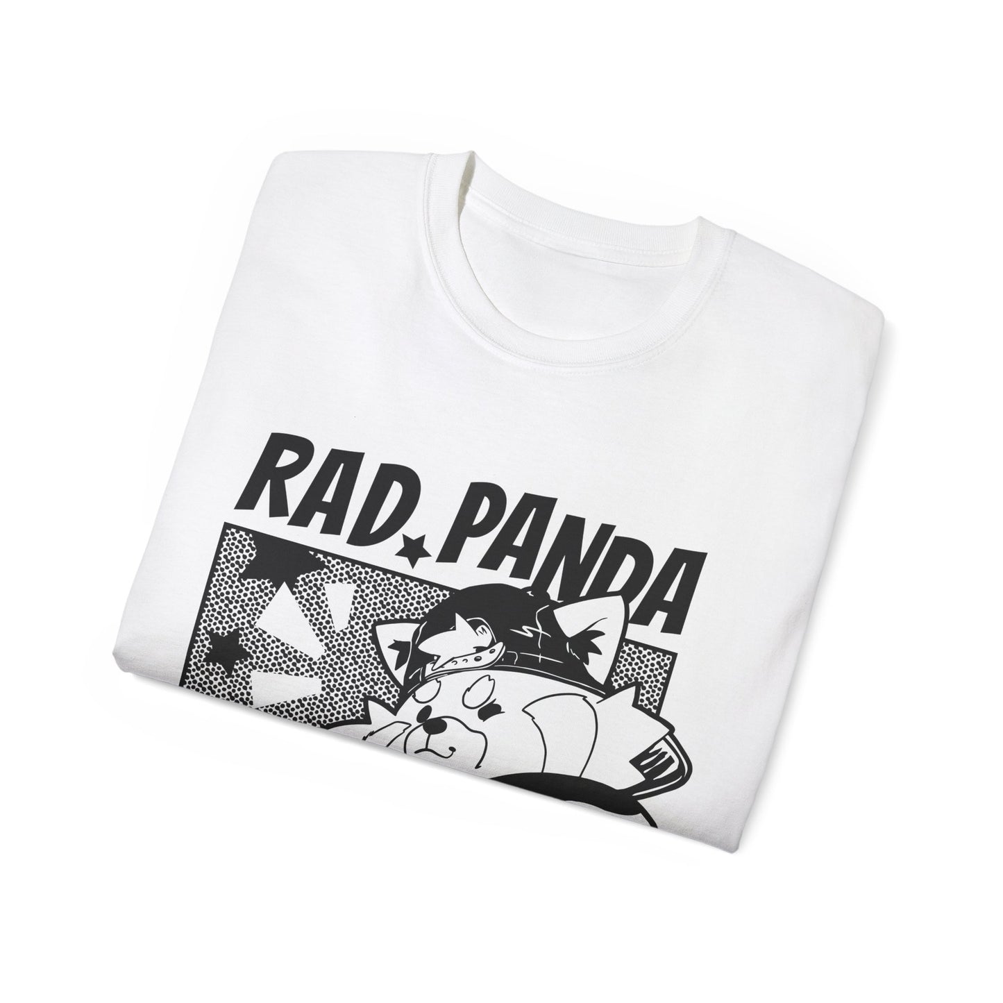 Womens Red Panda Comic Tee