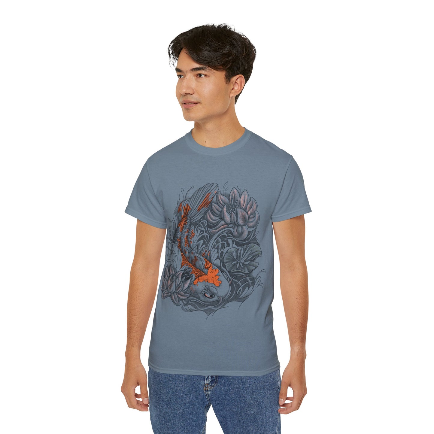 Mens Vintage Fish Tee
