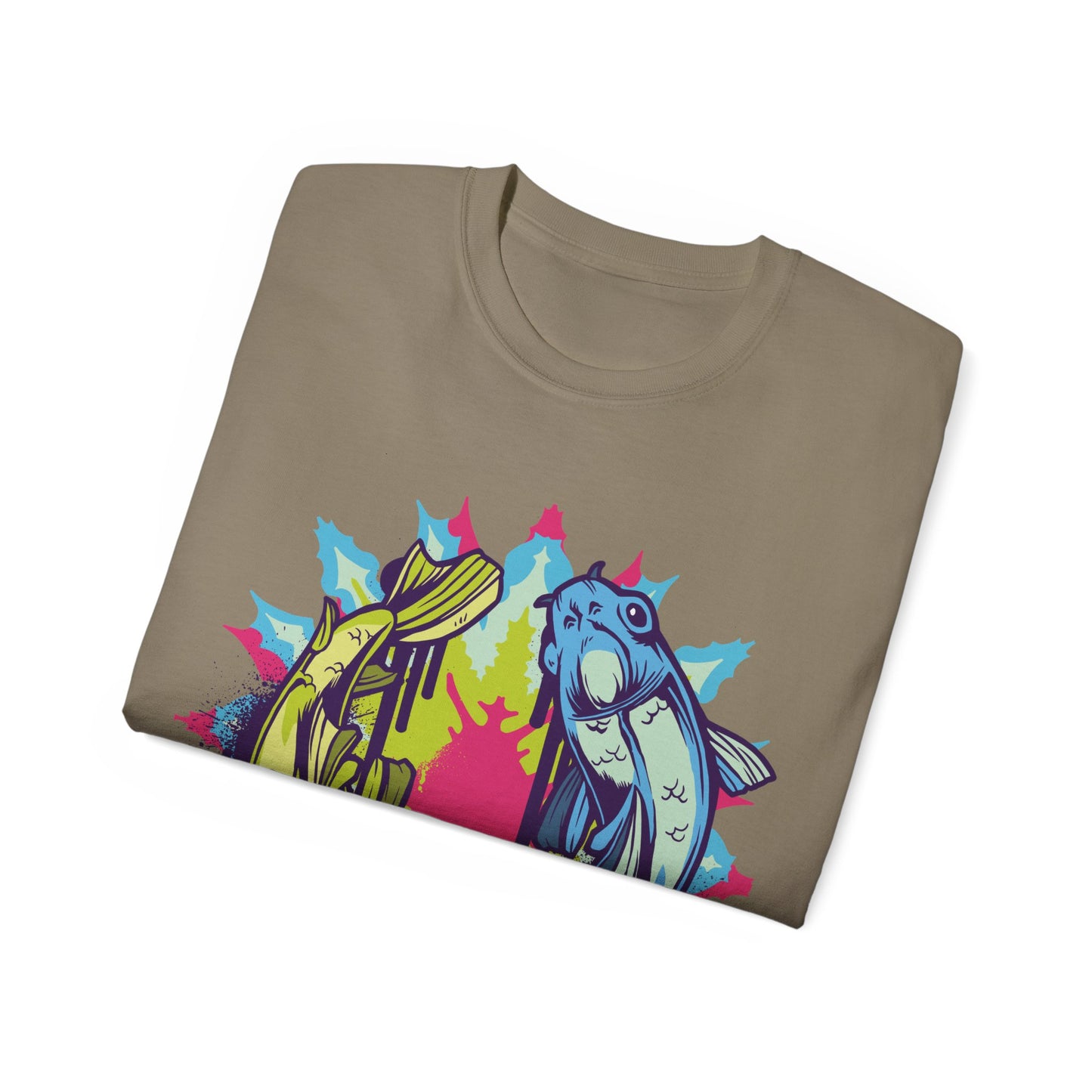 Womens Koi Colorful Tee