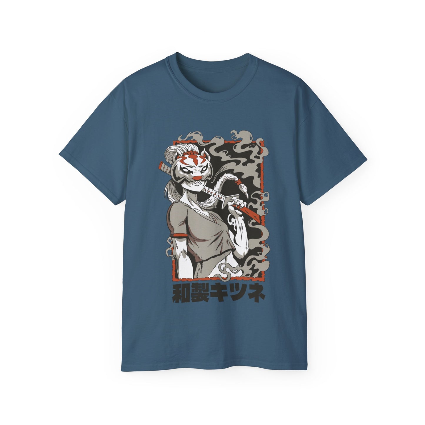Womens Samurai Mask Girl Tee