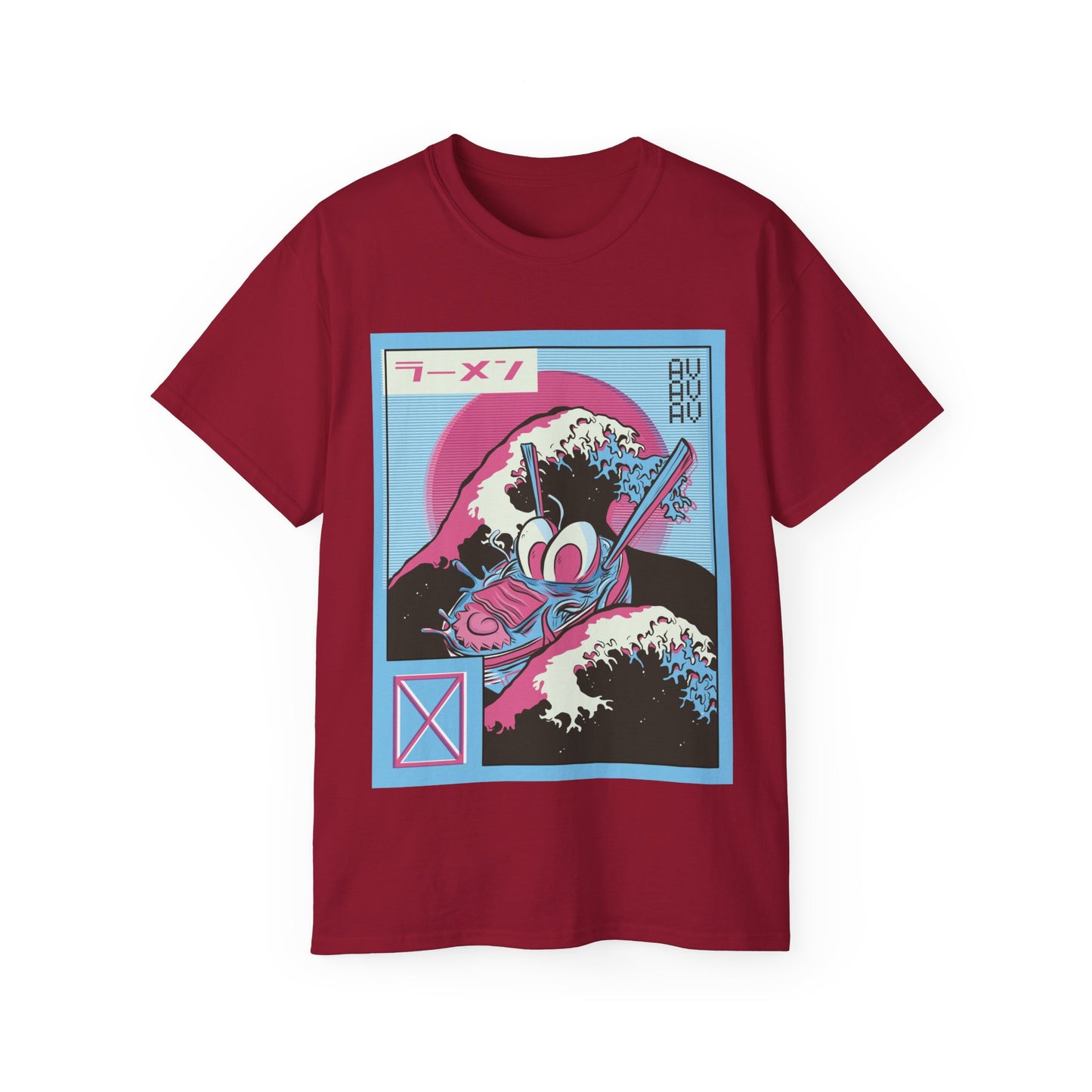 Womens Vaporwave Ramen Tee