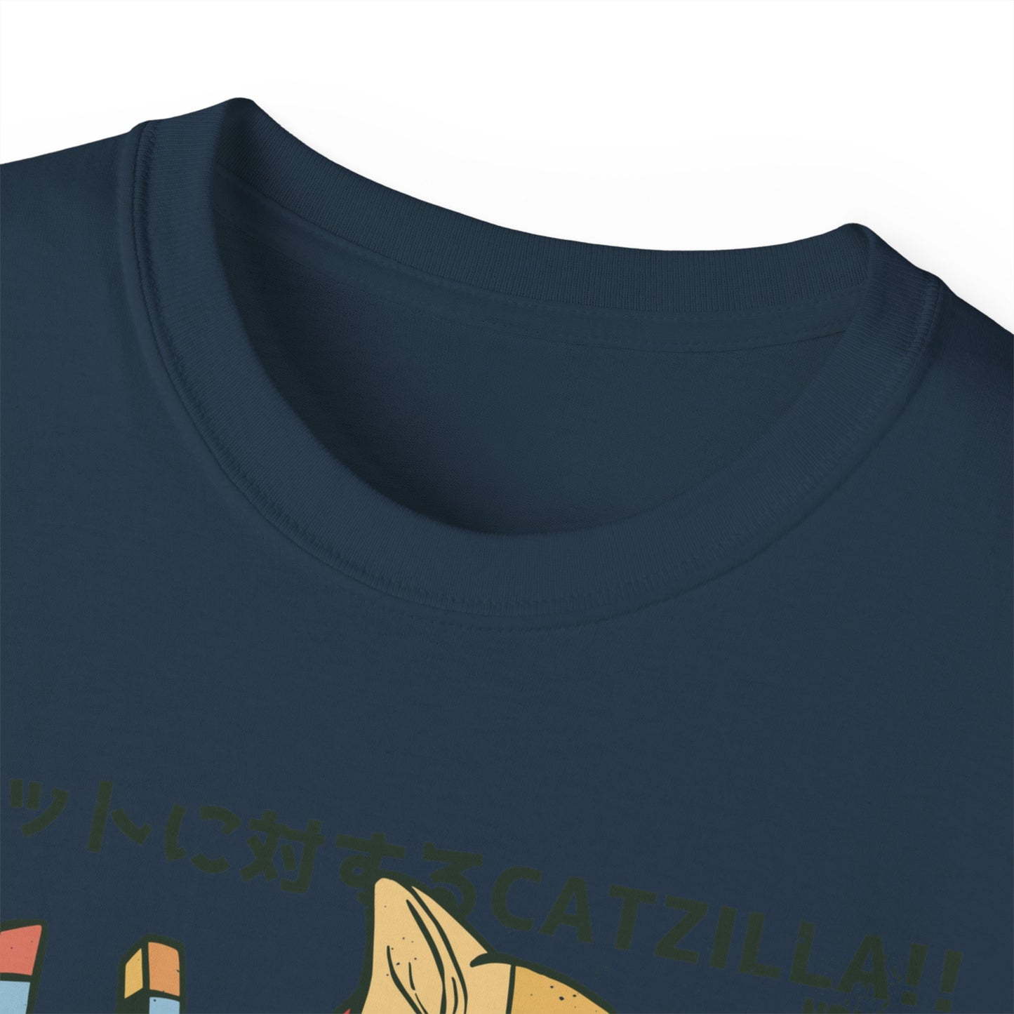Womens Godzilla Cat Tee