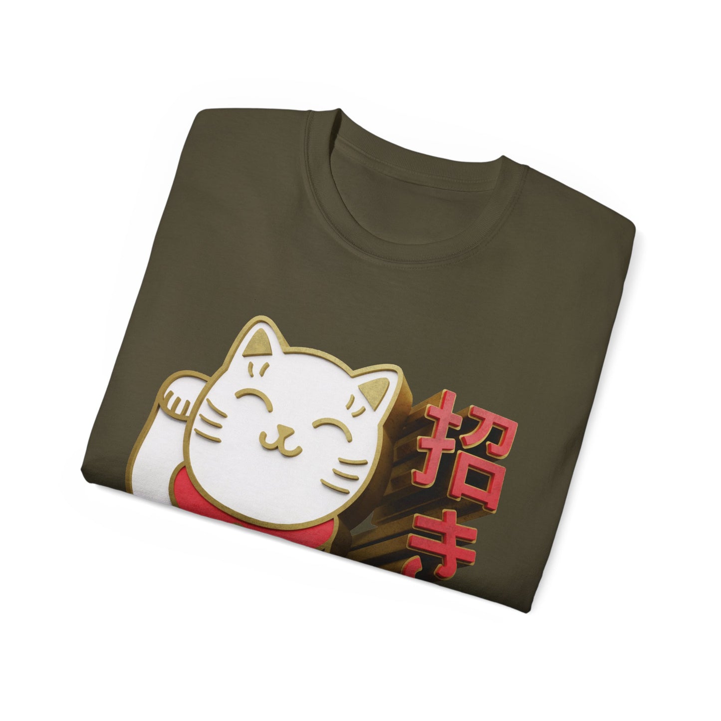 Womens Maneki Neko 3D Tee
