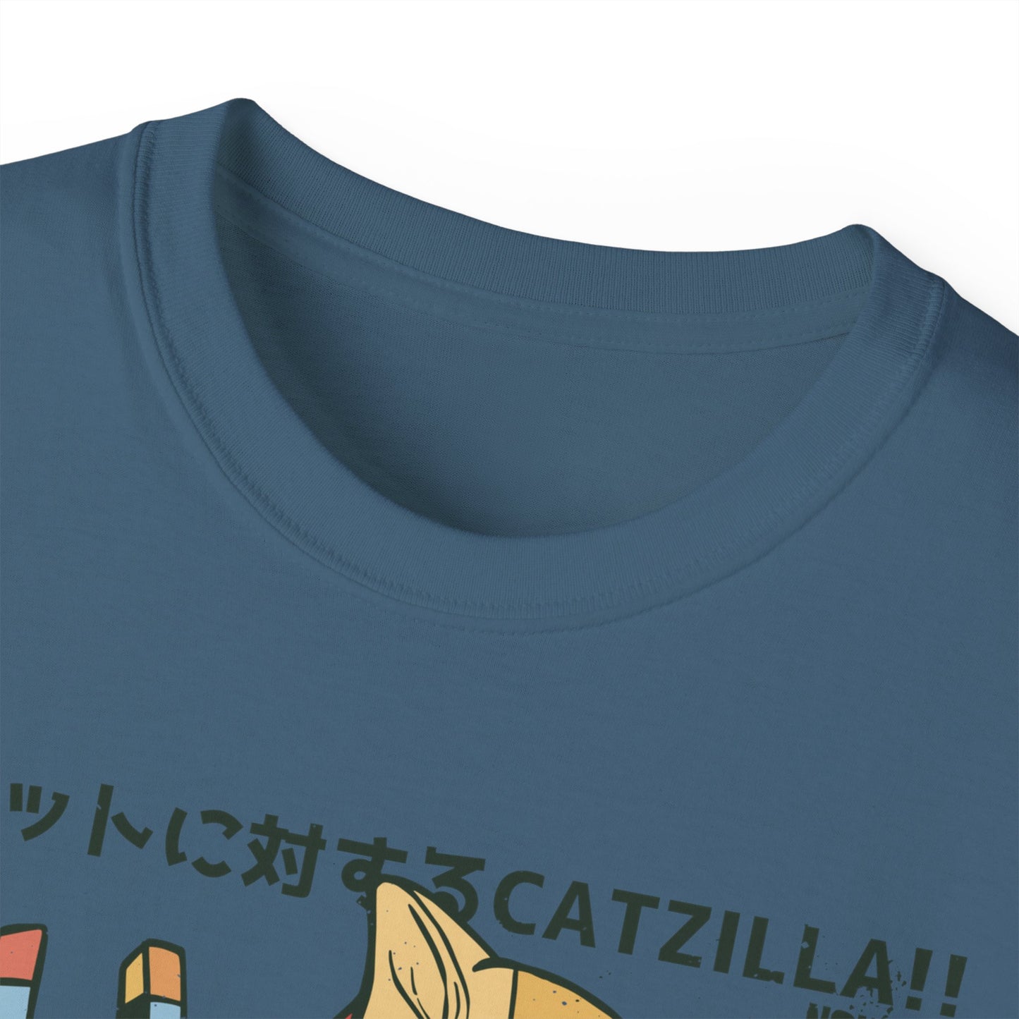 Womens Godzilla Cat Tee