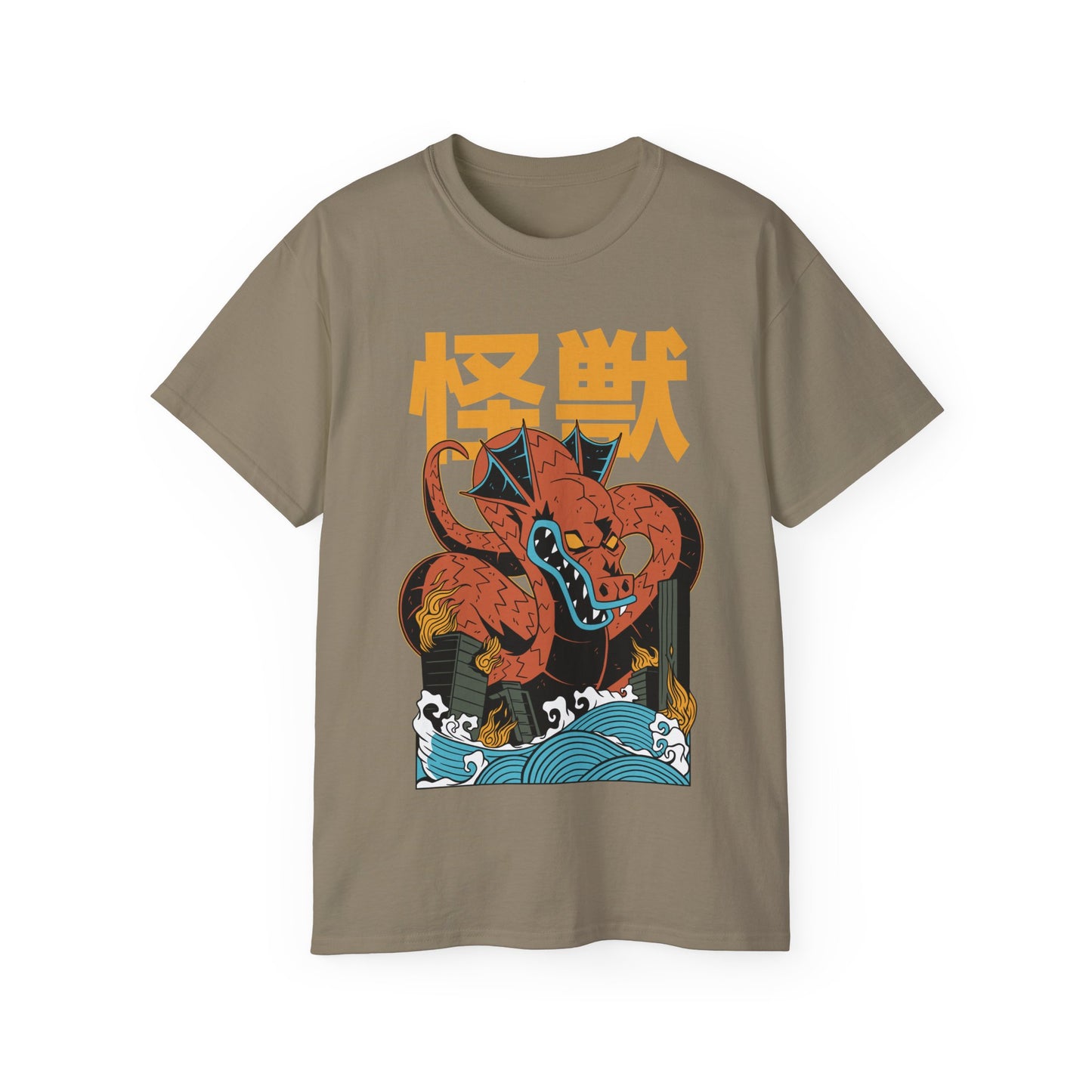 Womens Kaiju Dragon Tee