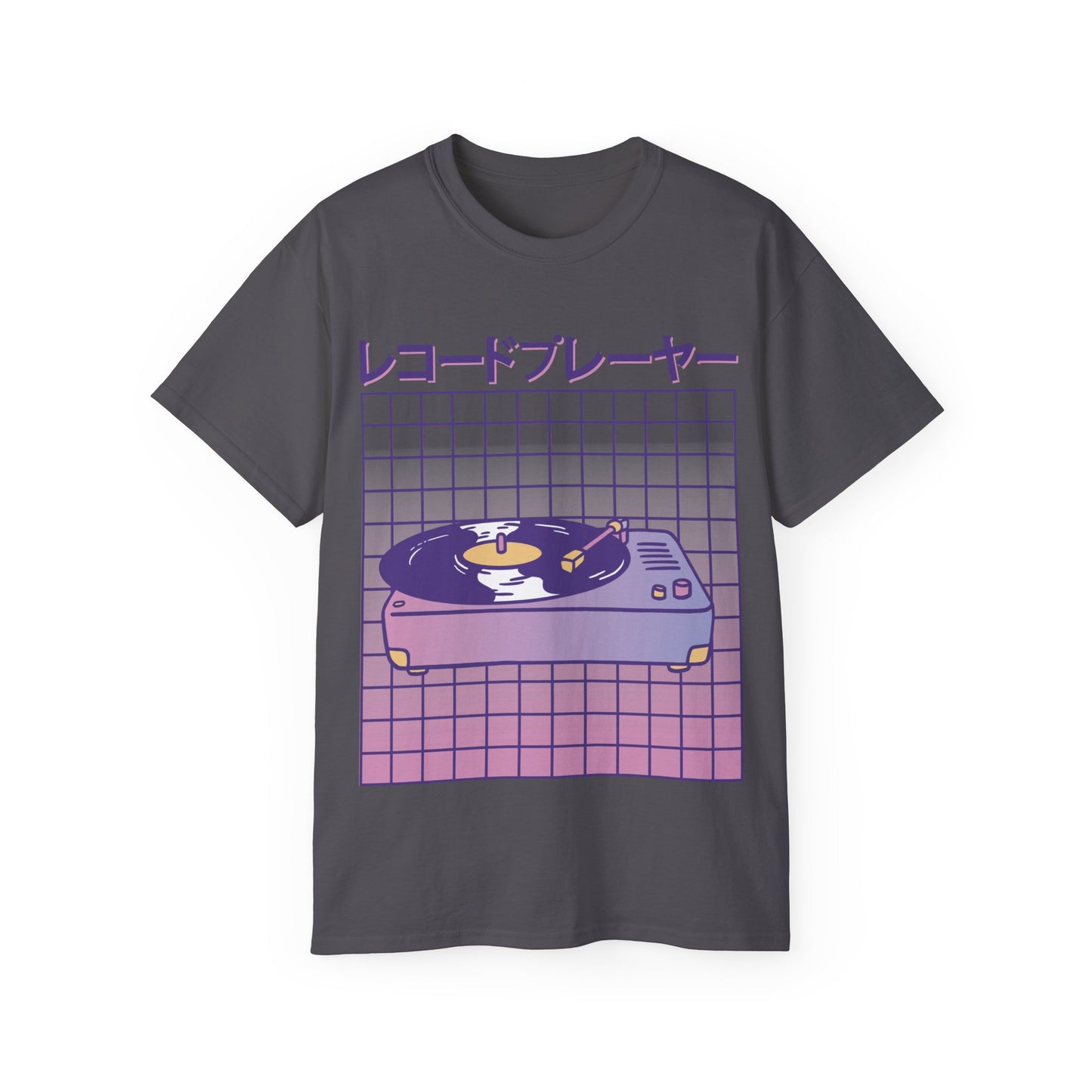 Womens Vaporwave Turntable Tee