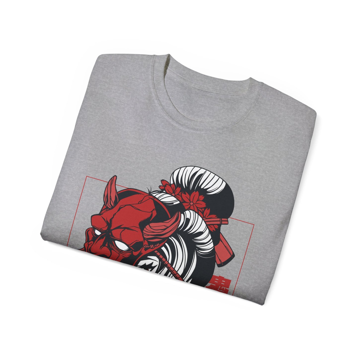 Mens Demon Mask Girl Tee