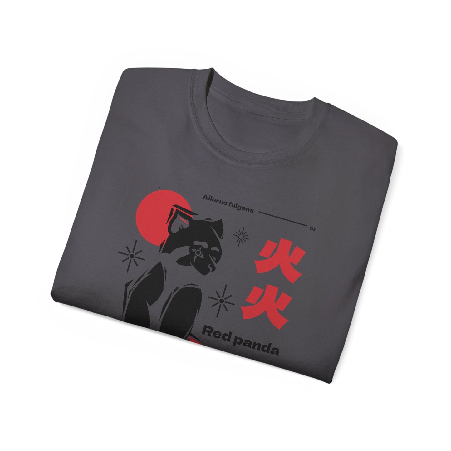 Mens Red Panda Art Tee
