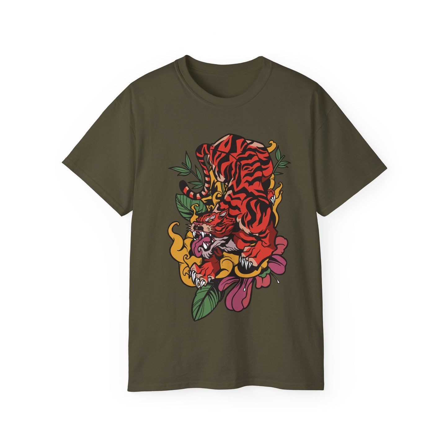 Womens Vintage Tiger Tee