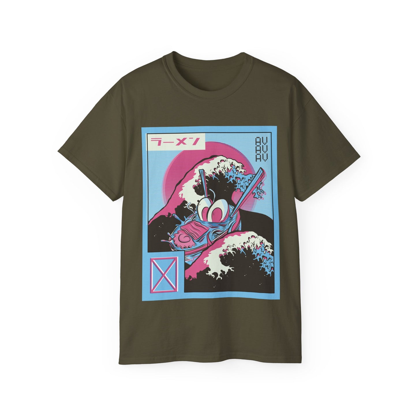 Womens Vaporwave Ramen Tee