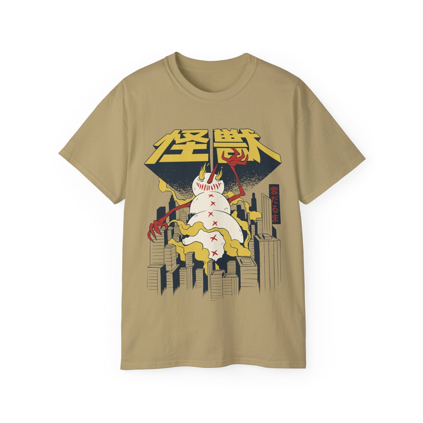Womens Snowman Kaiju Tee