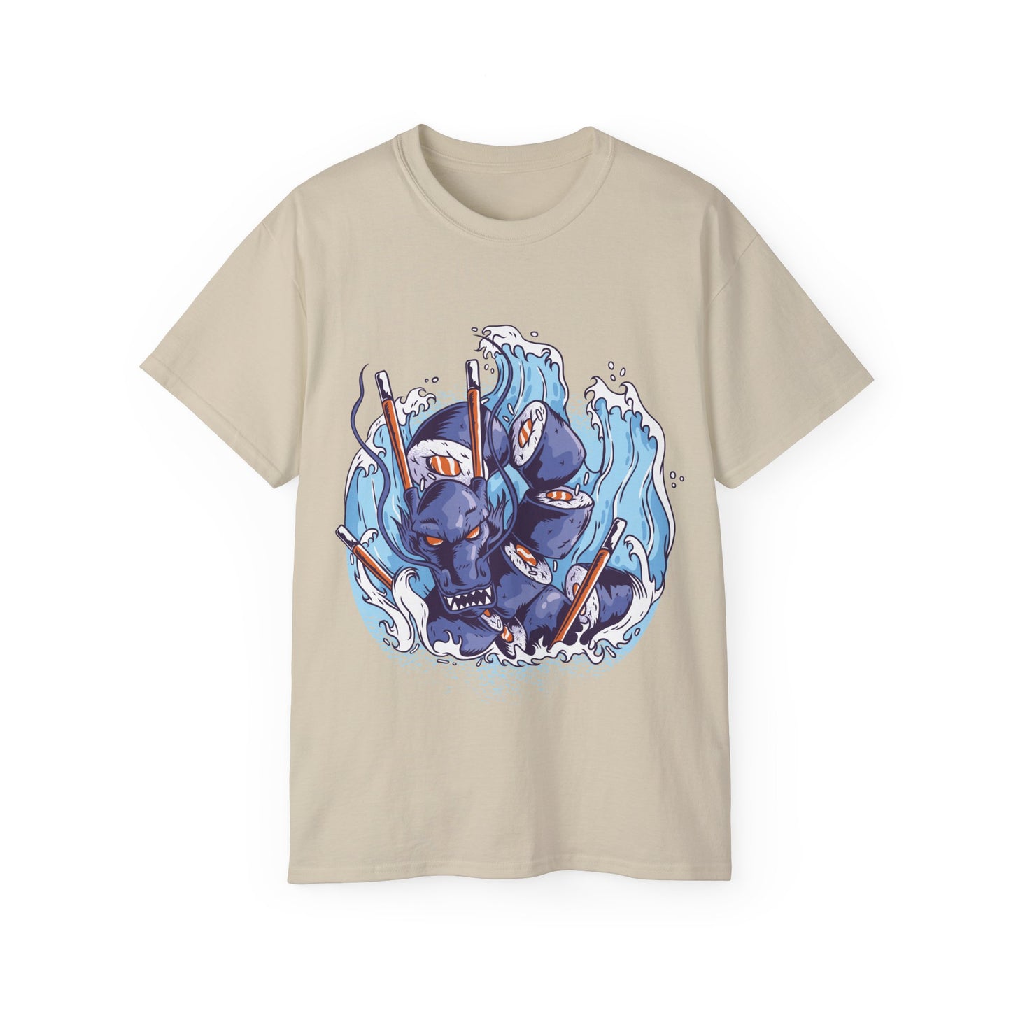 Womens Sushi Dragon Tee 2