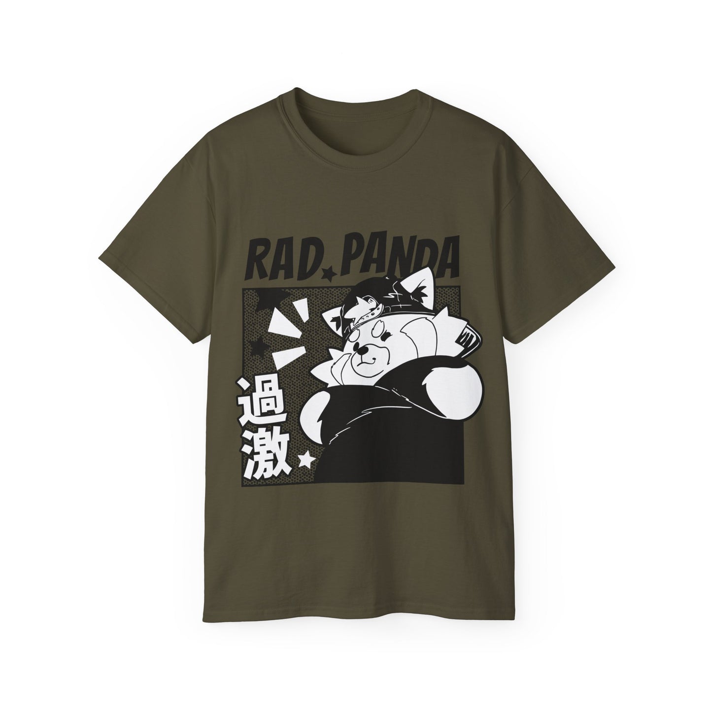 Womens Red Panda Comic Tee