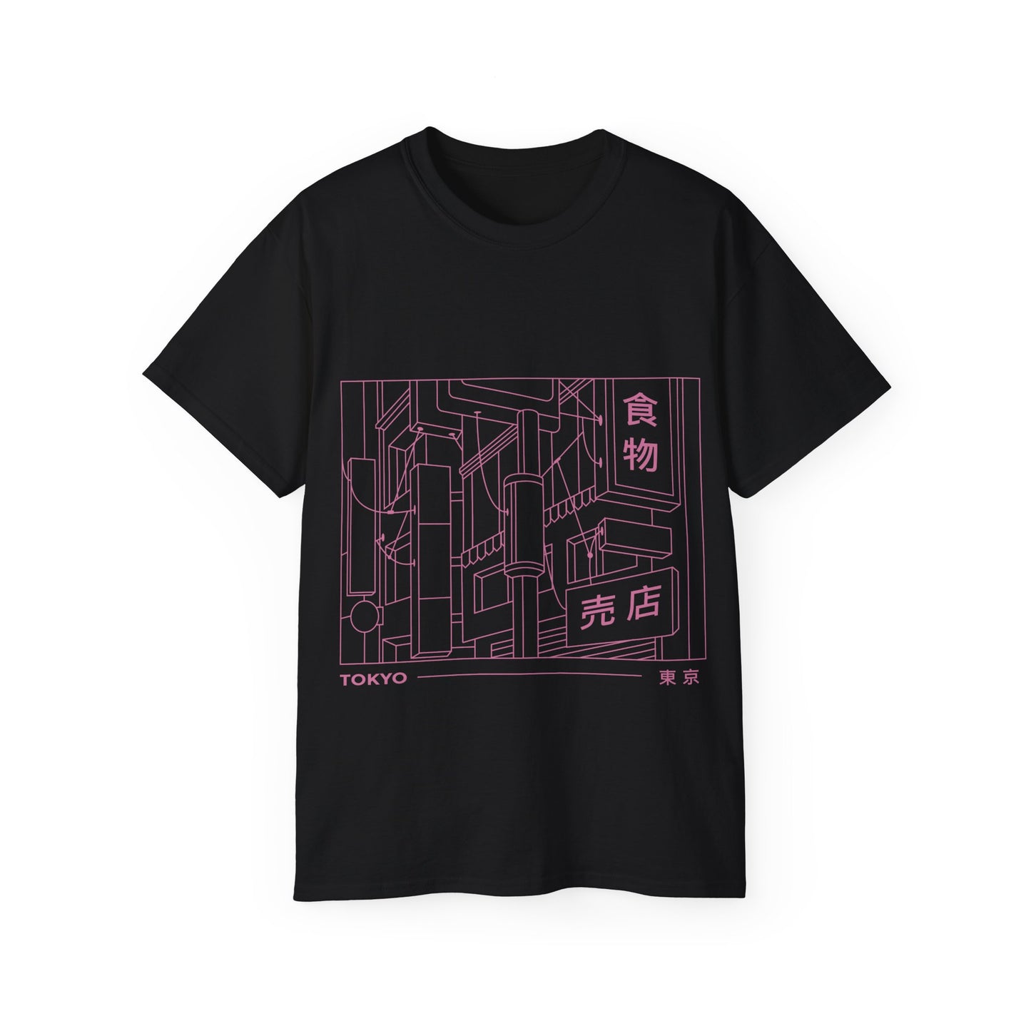 Womens Tokyo Streetsigns Tee