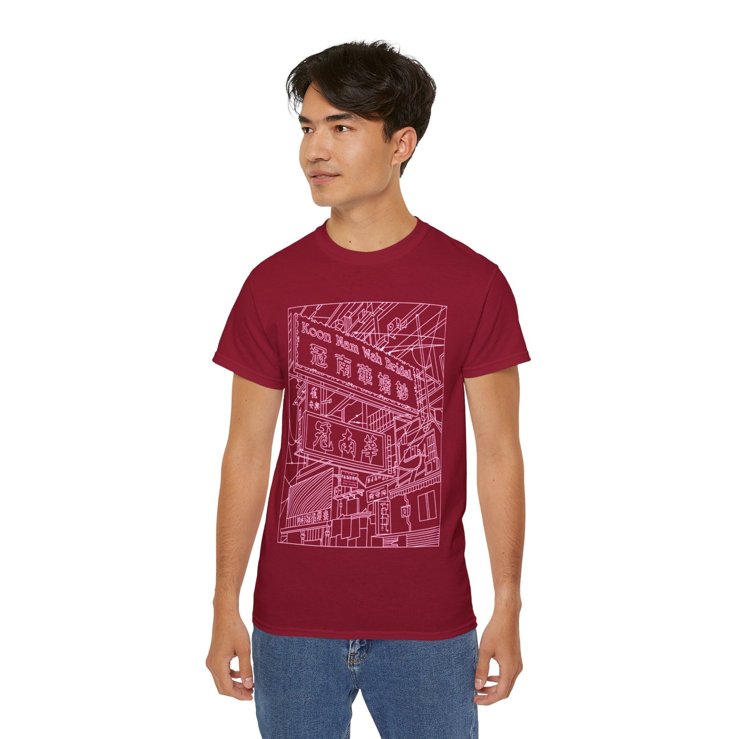 Mens Yokohama Chinatown Tee