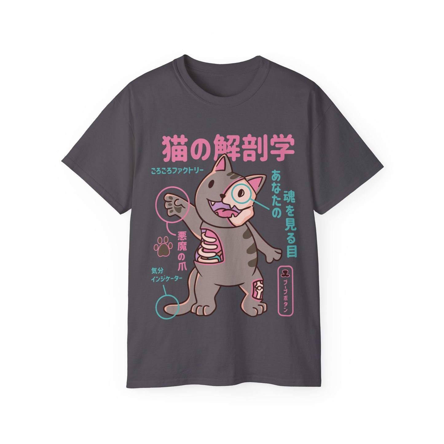 Womens Cat Anatomy Tee