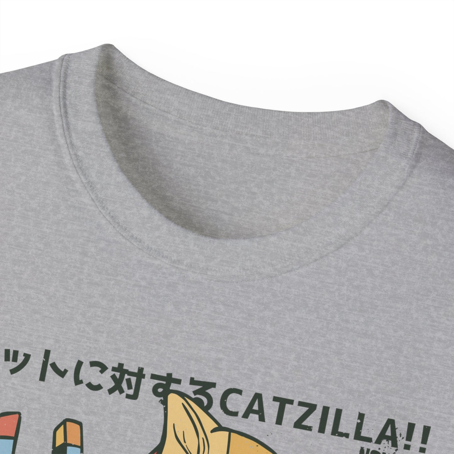 Womens Godzilla Cat Tee